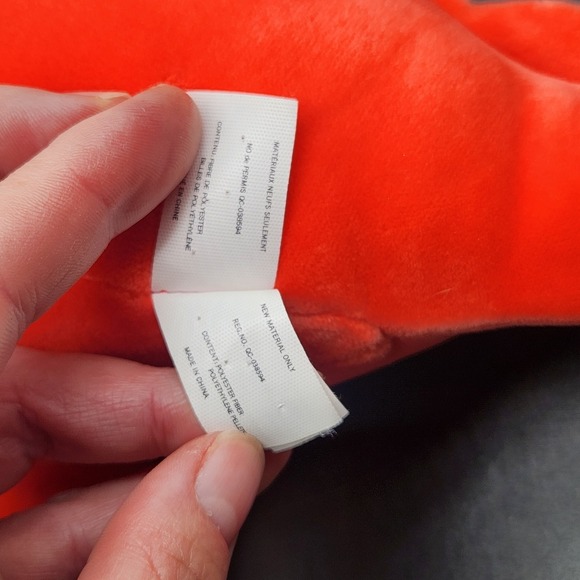 Manhatten Toys Red/Deep Pink Weighted Plush Dinosaur Toy Cute Kids Gift - Picture 7 of 12